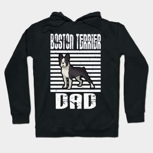 Boston Terrier Dad Proud Dogs Hoodie